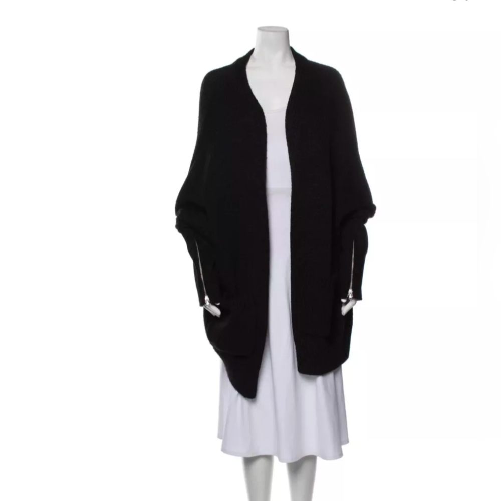 KAUFMANFRANCO Womens Onyx Knit Cardigan Size M Rent The Runway